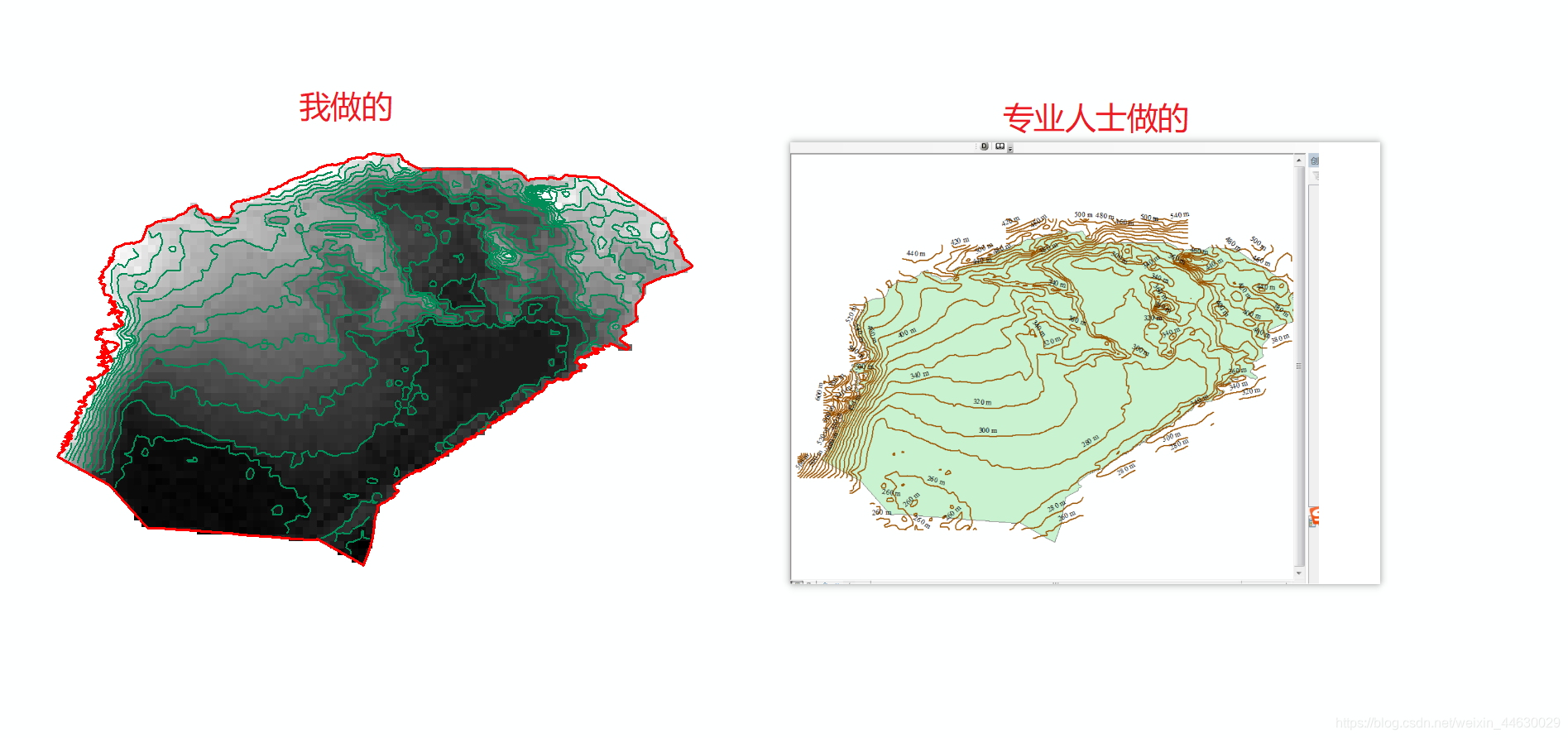 Arcgis利用dem数据生成等高线