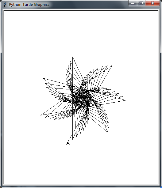 Python: drawing black flowers - Programmer Sought
