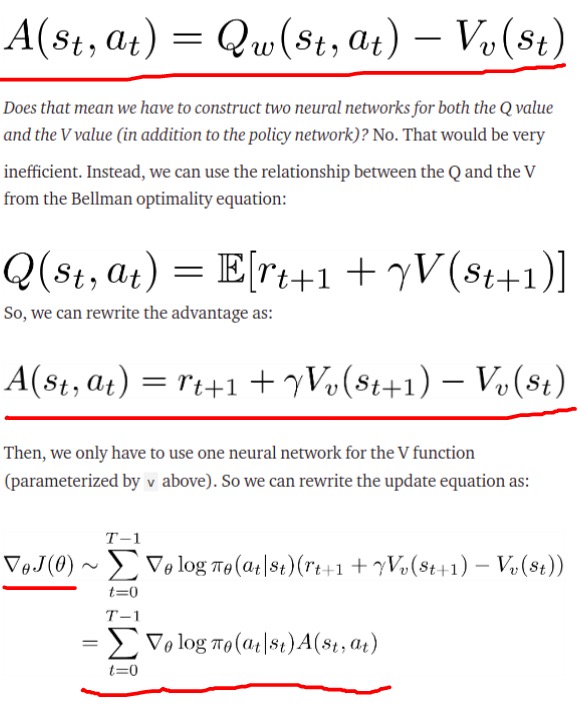 深度强化学习:(五)Actor Critic_stochastic integrated actor–critic 强化学习-CSDN博客