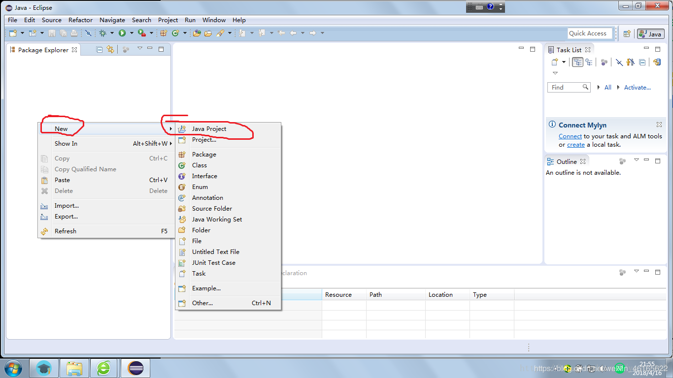 用Eclipse开发程序：实现输出HelloWorld_eclipse 输出helloworld截图-CSDN博客