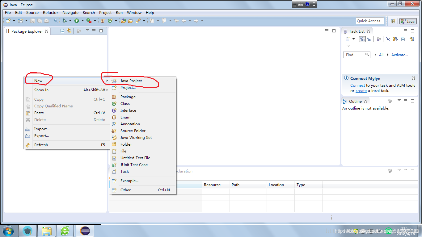 用Eclipse开发程序:实现输出HelloWorld_eclipse 输出helloworld截图-CSDN博客