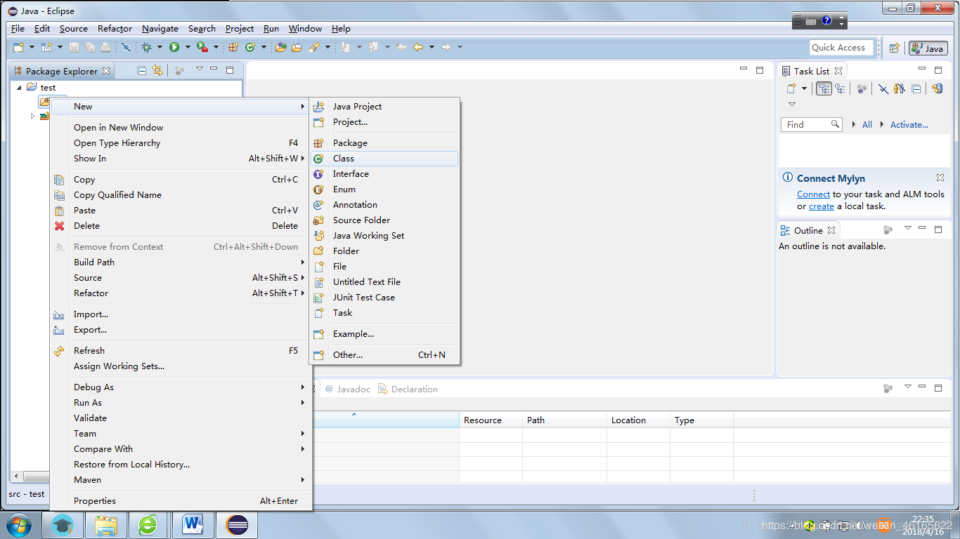 用Eclipse开发程序：实现输出HelloWorld_eclipse打印helloworld_zy575690043的博客-CSDN博客
