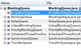BlockingQueue实现类