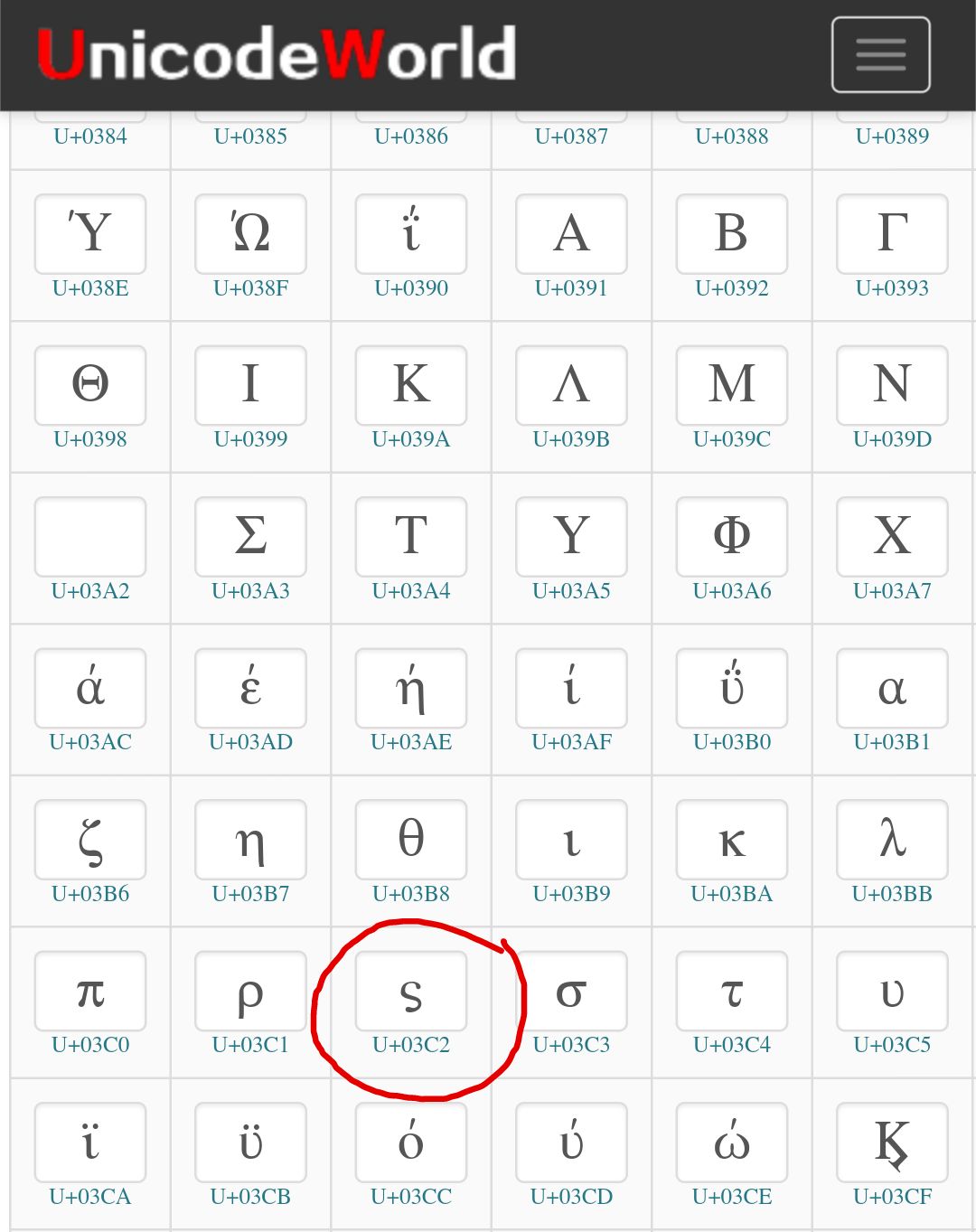 Java lesson 2: output the Greek alphabet - Programmer Sought