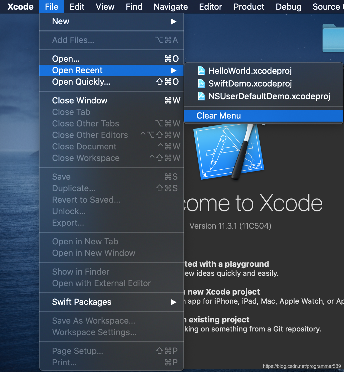 iOS开发 XCode如何清理历史的项目工程记录_xcode怎么删除历史记录-CSDN博客