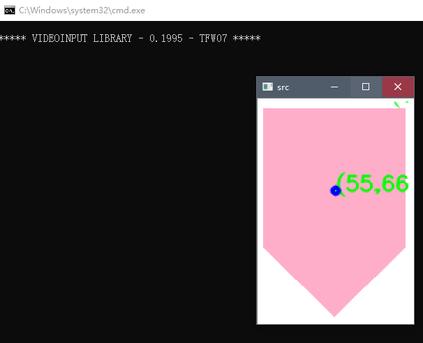 利用opencv3.0点击图片显示对应坐标（x，y）