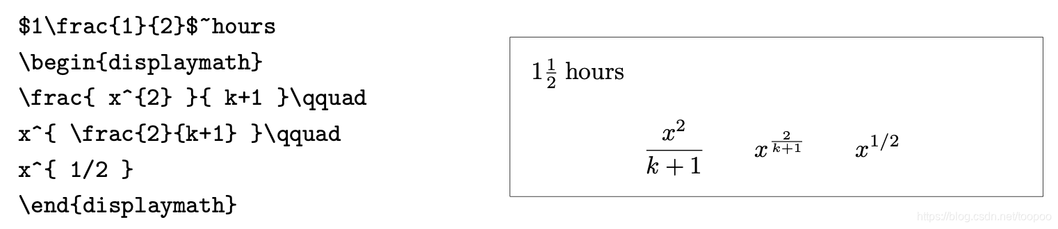 常用数学符号及表达式的 LaTeX 表示方法_latex向量怎么表示-CSDN博客