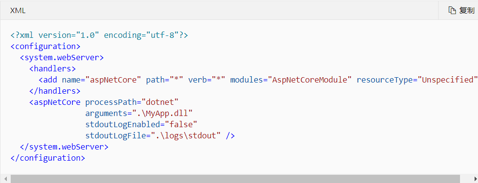 ASP.NET.CORE发布后启动网站出现500.19-0x8007000d错误解决方法