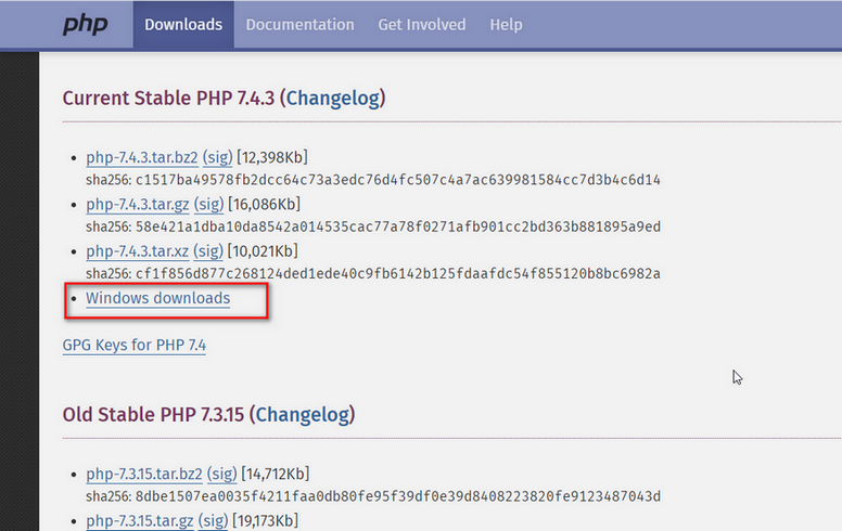 Win10 Php7 4 Apache2 4 Mysql8 Laravel环境搭建 小妖666个人笔记 Csdn博客