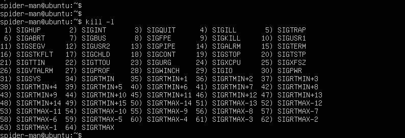 Сигналы Linux. Таблица сигналов Linux. Коды, сигналы. Linux какие процессы запущены