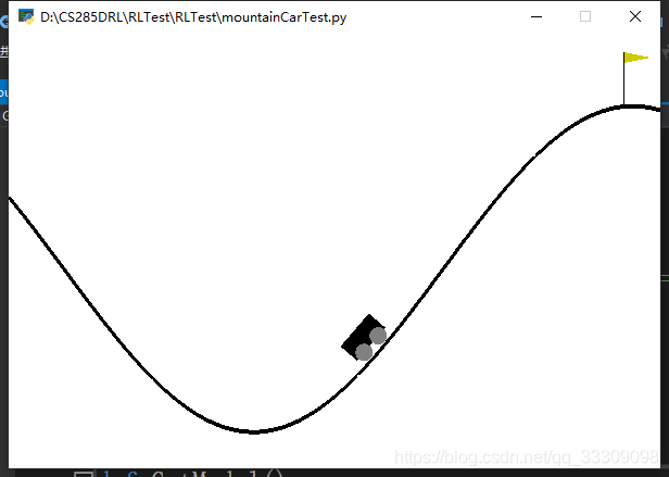MountainCar环境图