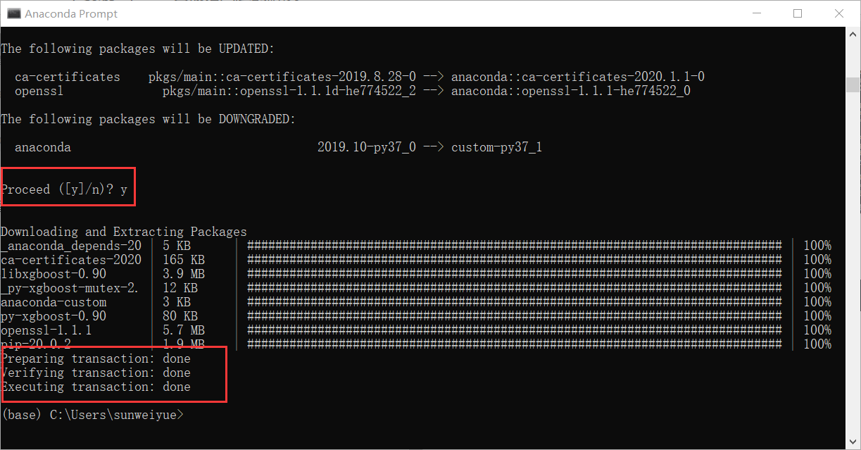 Anaconda下安装Xgboost包报错问题的解决_import xgboost 无法进行批处理CSDN博客
