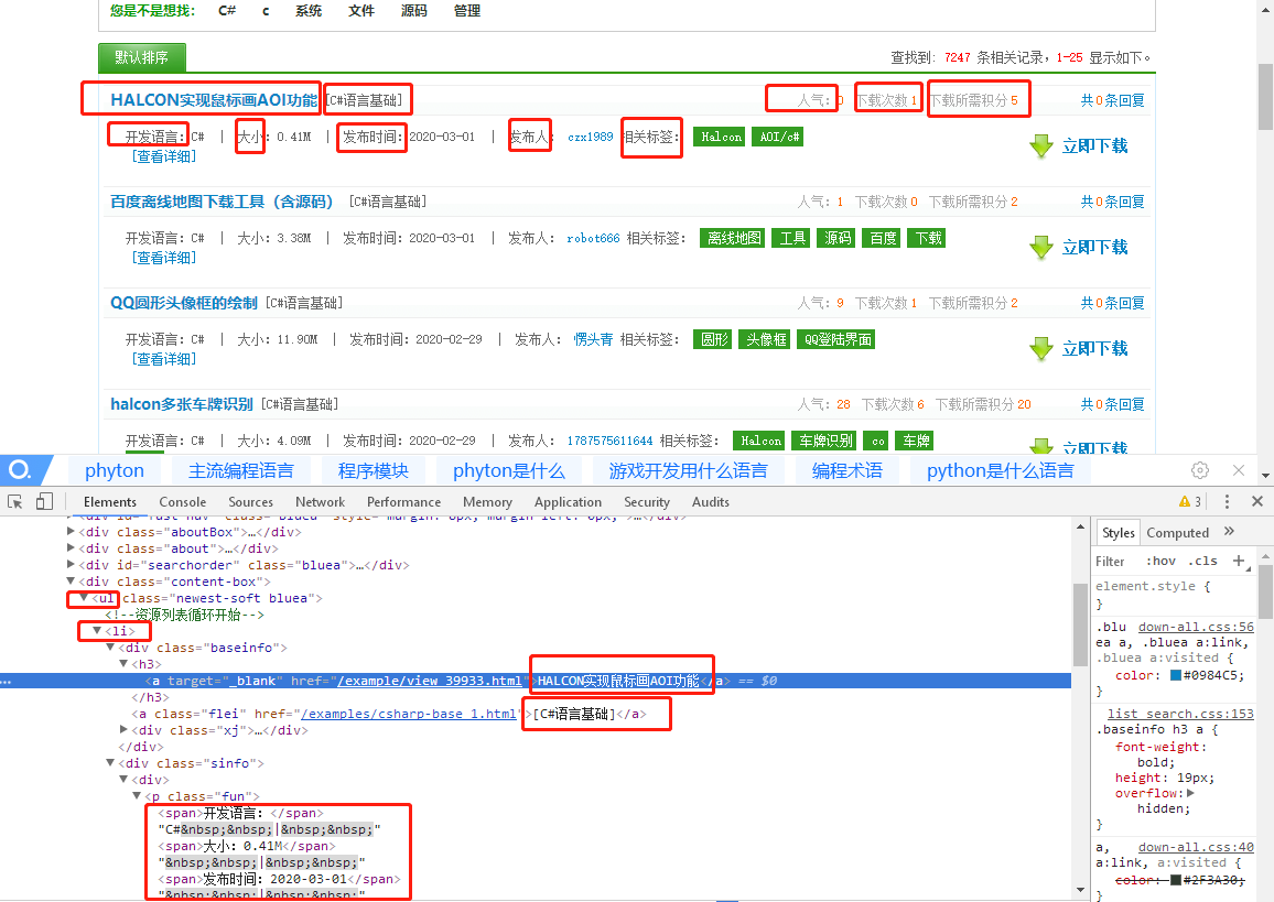 .NET reptile uses HTMLAGILITYPACK to crawl network data - Programmer Sought