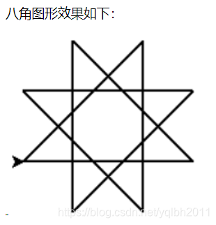 Turtle画八角形 Yqlbh11的博客 Csdn博客