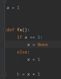 might be referenced before assignment pycharm