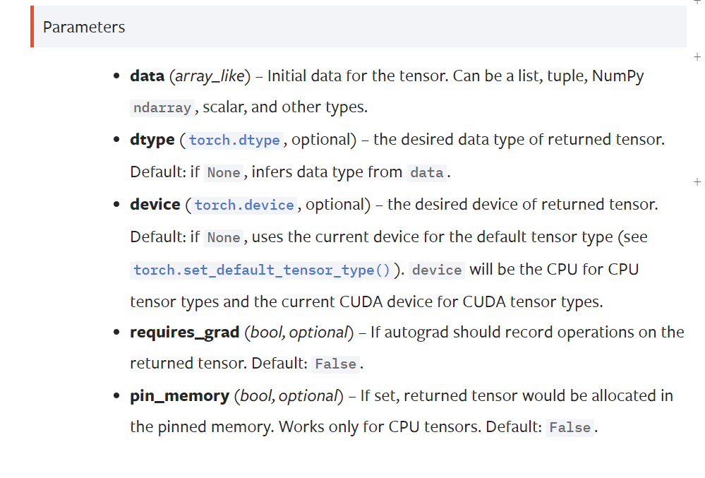 torch.tensor和torch.Tensor的区别CSDN博客
