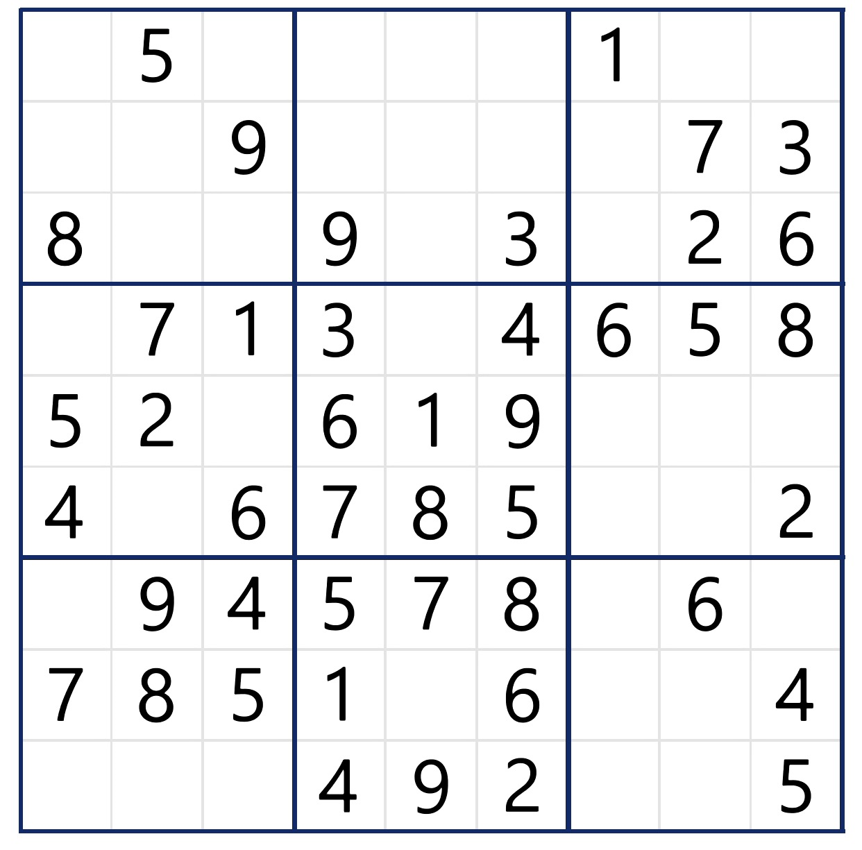 数独举例