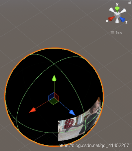 Unity3D中二维纹理与球坐标映射