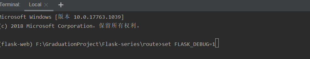 flask debug=True 不生效