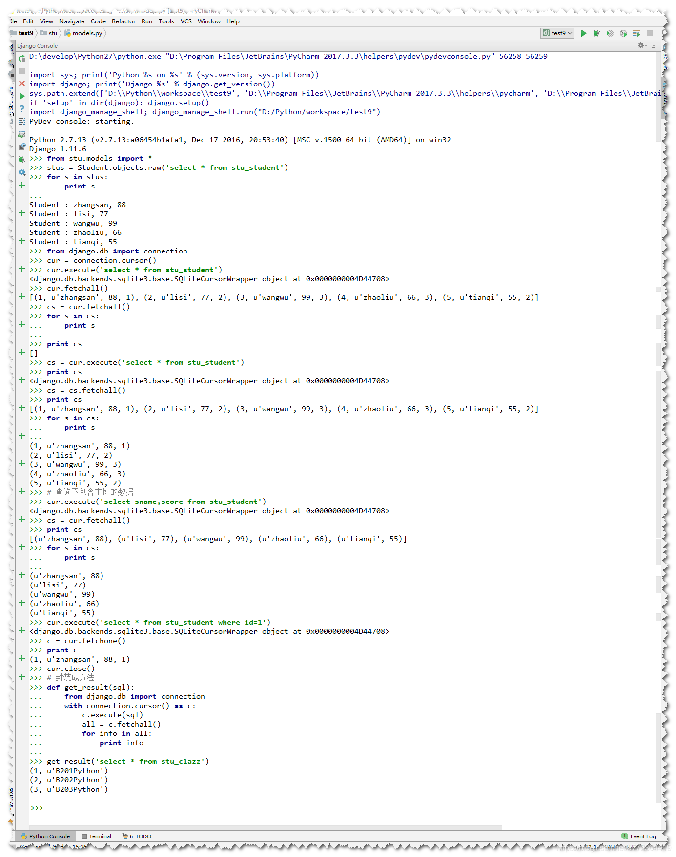 Python Django 原生SQL查询(游标Cursor)_django cursor-CSDN博客