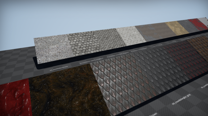 ue4虚幻4基础免费资源下载材质动作模型环境效果插件