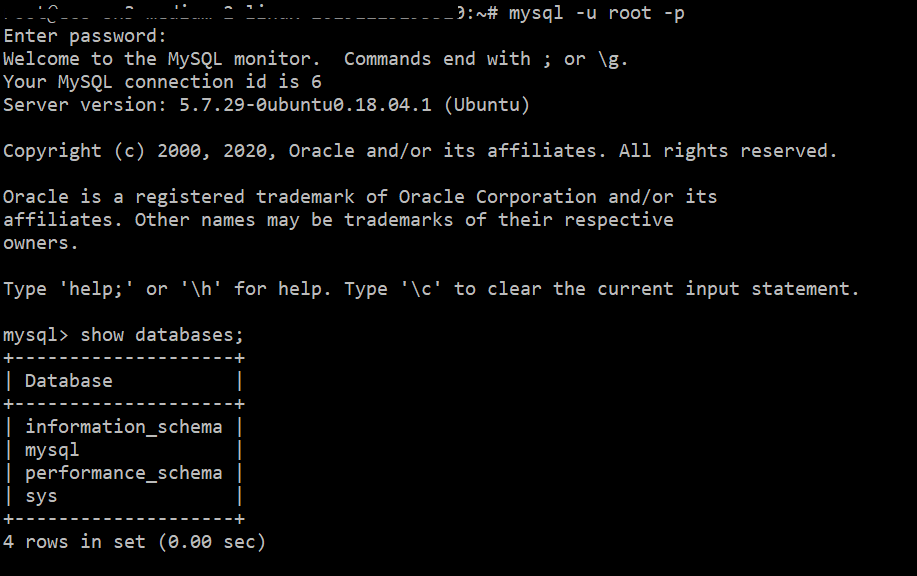 linux安装mysql教程
