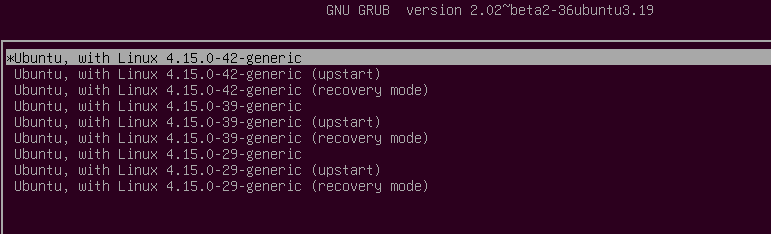 Ubuntu 16.04 启动长时间停留在紫屏状态 - Loading Initial Ramdisk-CSDN博客