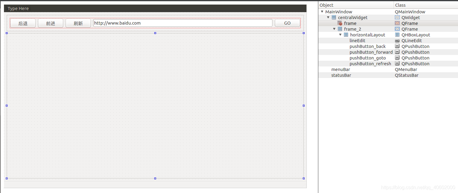 【QT】QWebEngineView实现简易浏览器_view->page()->triggeraction(qwebenginepage ...