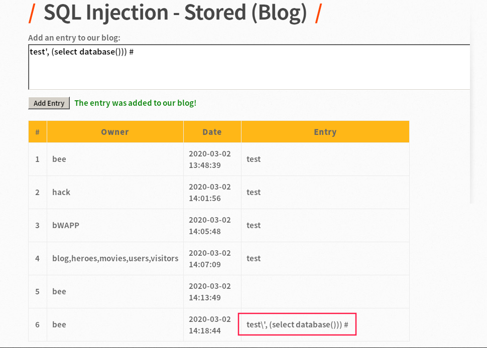 bwapp之sql注入_sql注入语句入门