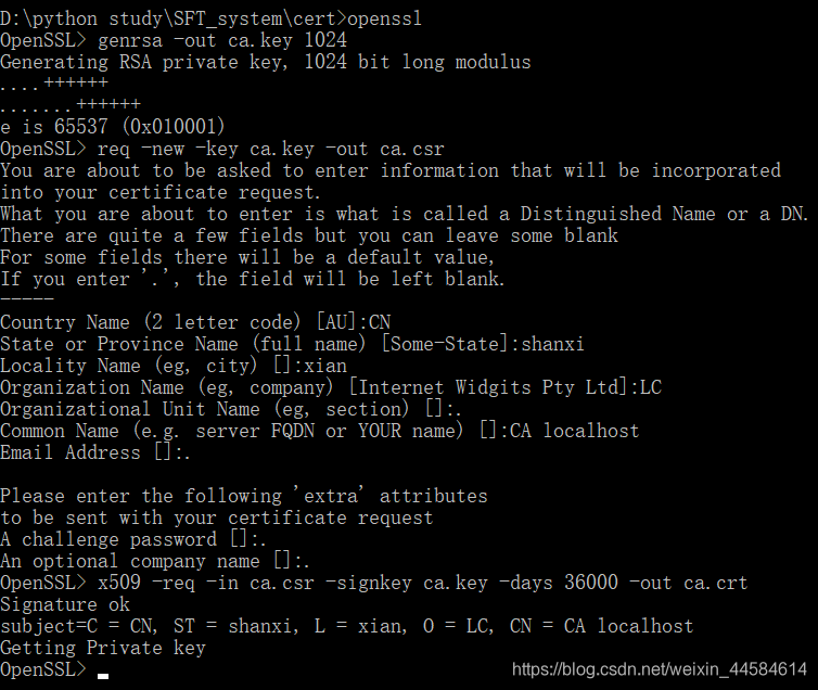 SSL/TLS协议、使用opensll生成证书、python代码实现安全传输数据、wireshark抓包_wireshark openssl ...