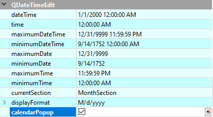 设置日历下拉菜单