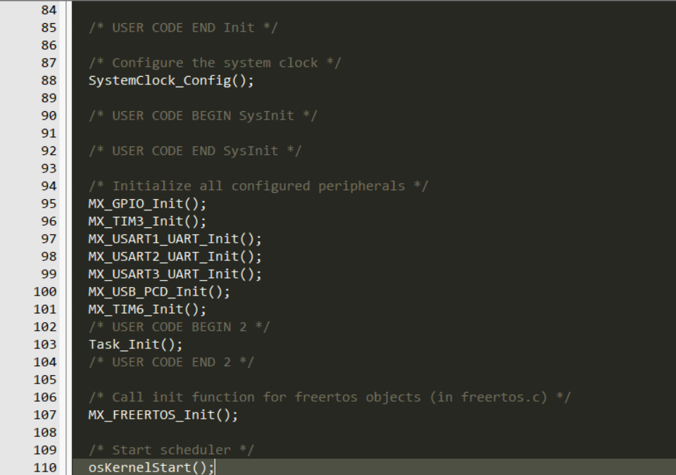 基于FreeRTOS的stm32程序初始化底层搭建（hal库）_freertos初始化-CSDN博客