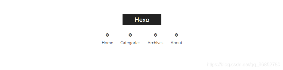 NexT主题导航图标不显示或者导航链接404 - Hexo建站(三)