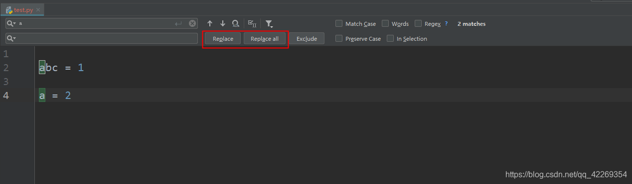 Pycharm快速 批量 替换某个字符 单词 学无止境 好好学习 天天向上 的博客 Csdn博客