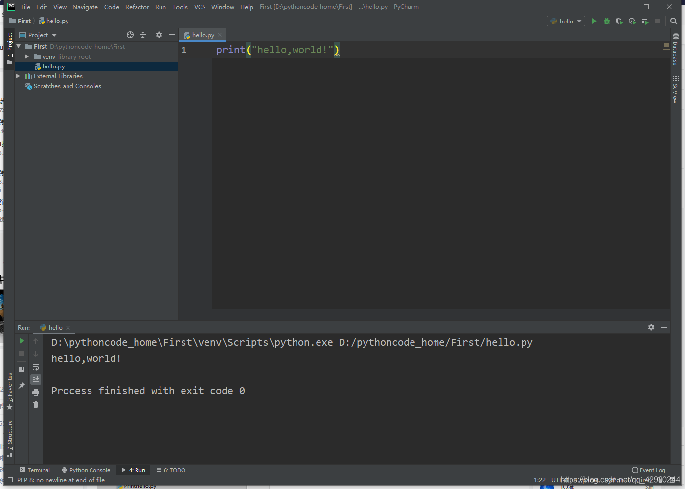 1.python的helloworld_获得用户输入的一个整数,参考该整数值,打印输出"hello world-CSDN博客