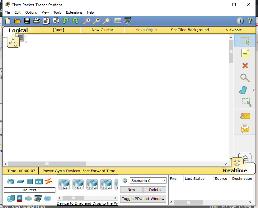 可看到在没安装汉化包情况下全部是英文显示