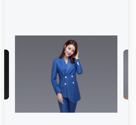 swiper实现轮播左右三个图片大图组中左右出现小角