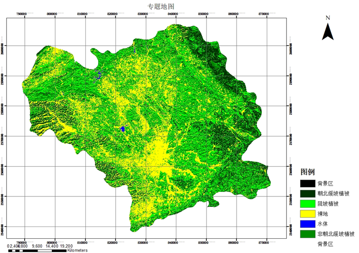 ENVI&ArcGis——植被覆盖度提取