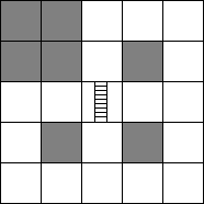 HDU1180 诡异的楼梯（bfs）[C,C++]