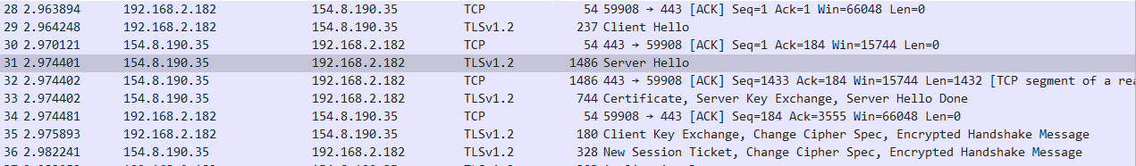 TLS1.2握手