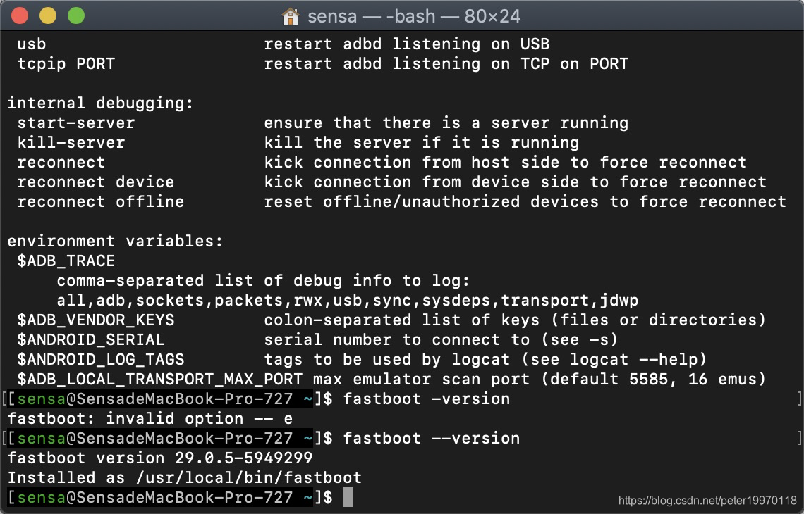 Mac OS端如何使用fastboot工具_mac fastboot-CSDN博客