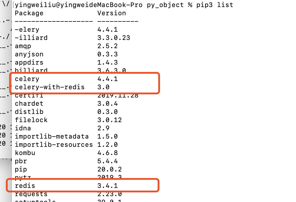 芹菜学习记录 一 Celery 1