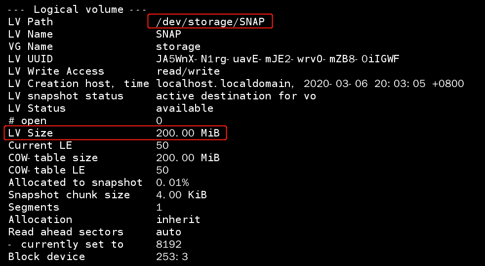 linux lvm逻辑卷管理器 ext4文件系统