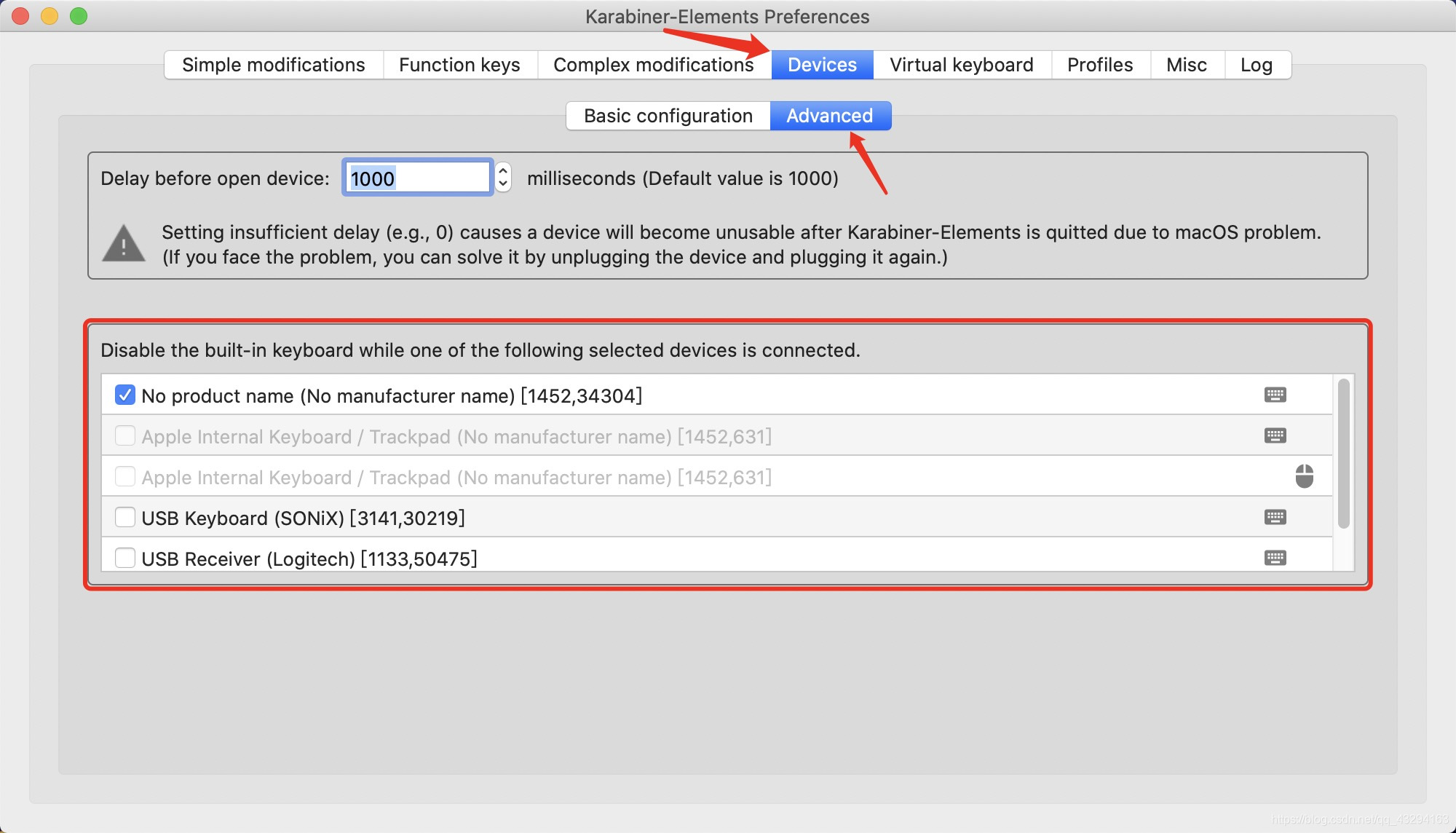 如何锁定macbook Pro的内置键盘 防止外接键盘时的误触 热备资讯