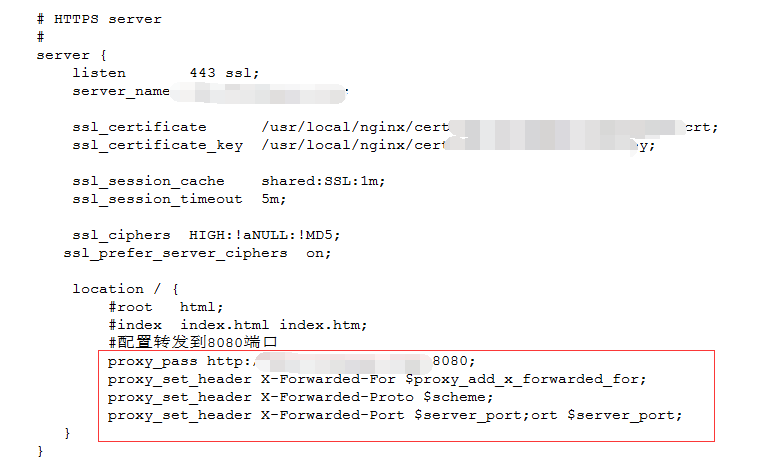 springboot project to deploy and support https nginx - Programmer Sought