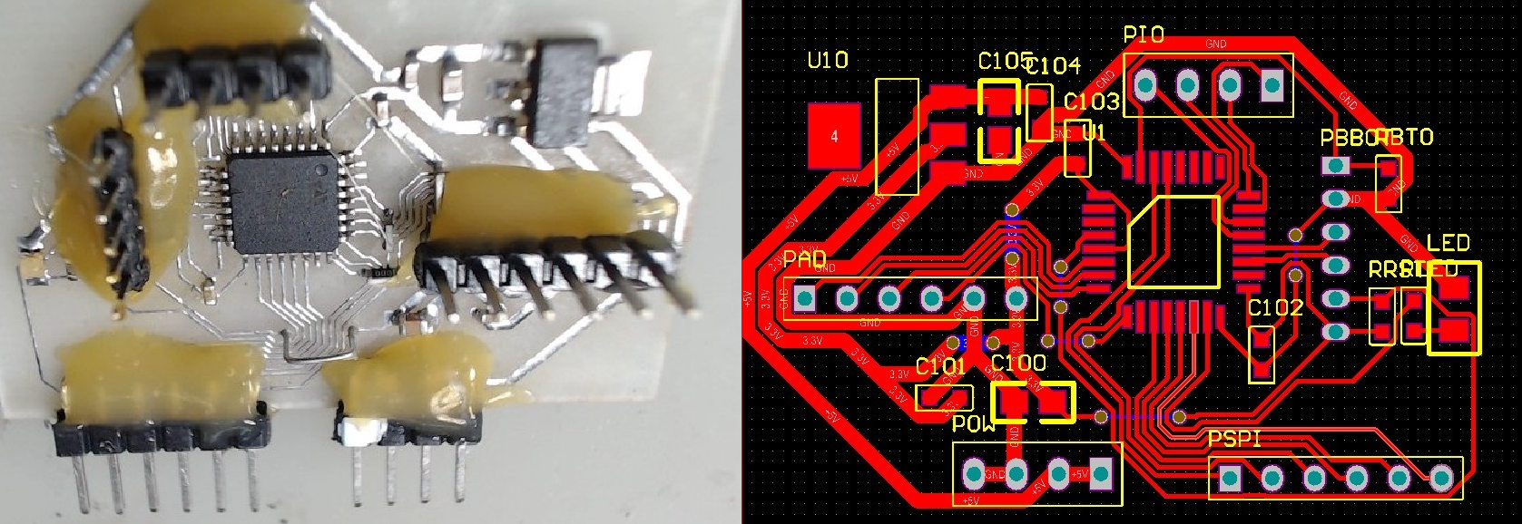 SPIF030 PCB和电路板
