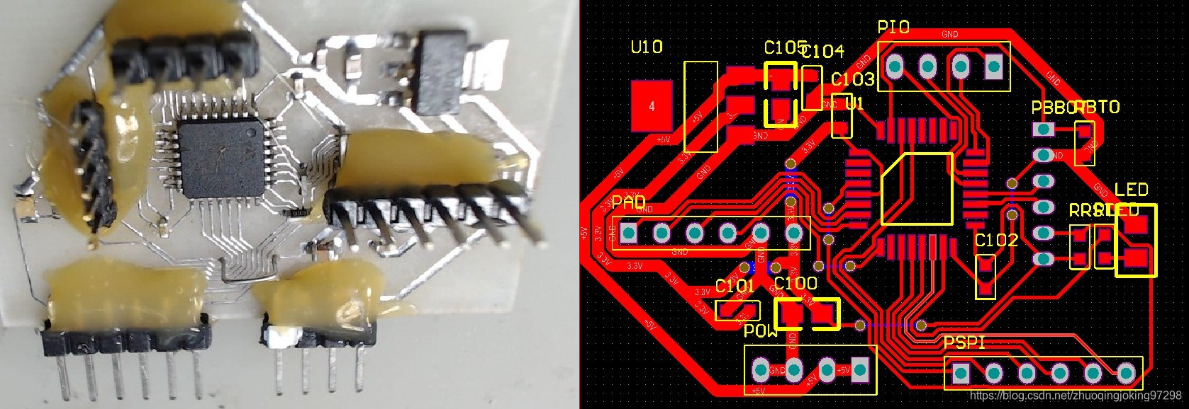 SPIF030 PCB和电路板