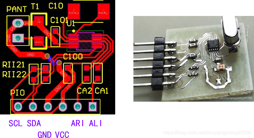 QN8027实验板接口