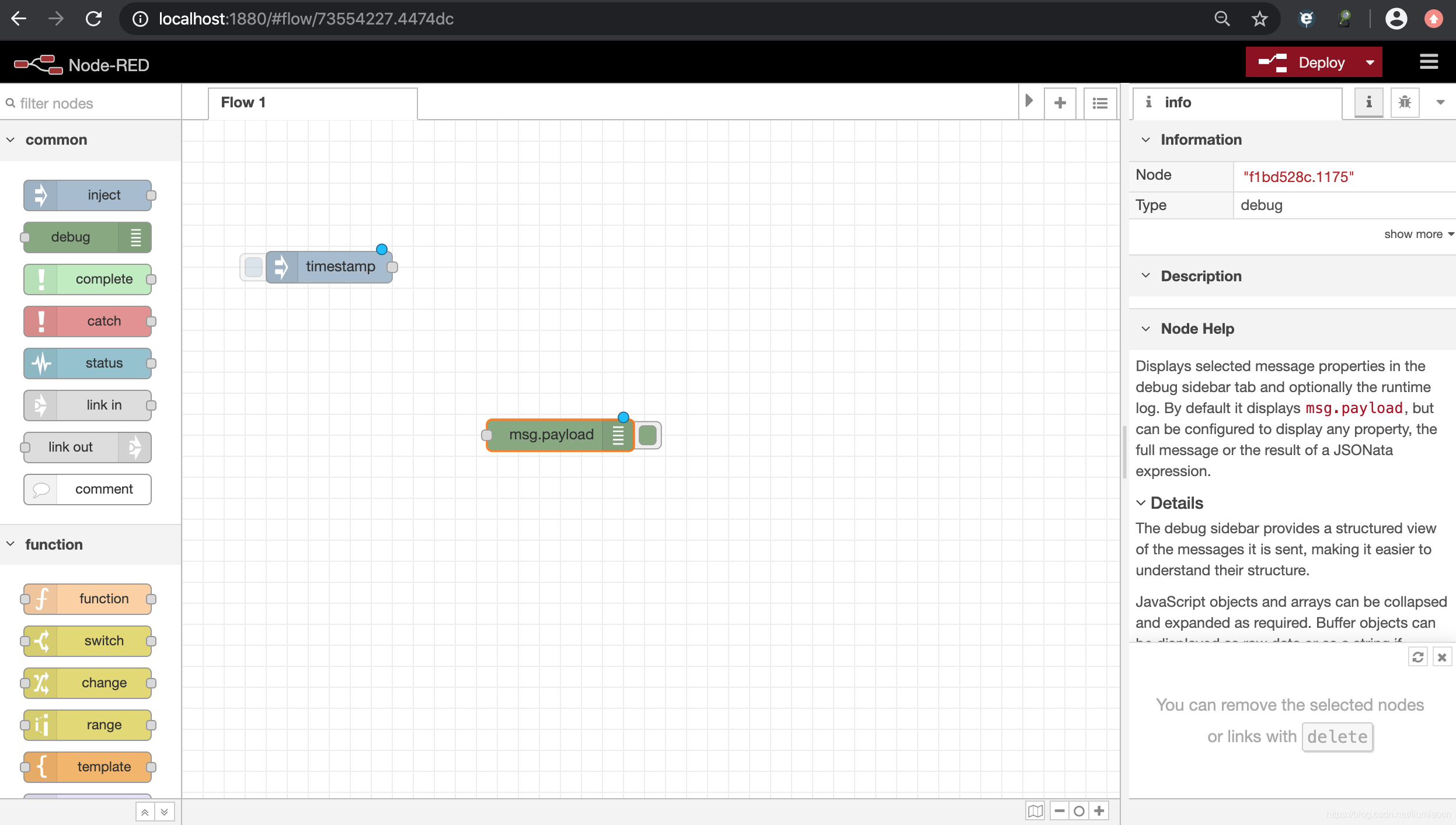 Inject Menu Node Red Node-RED使用指南:9:创建示例:Inject&Debug&Function_node red function-CSDN博客