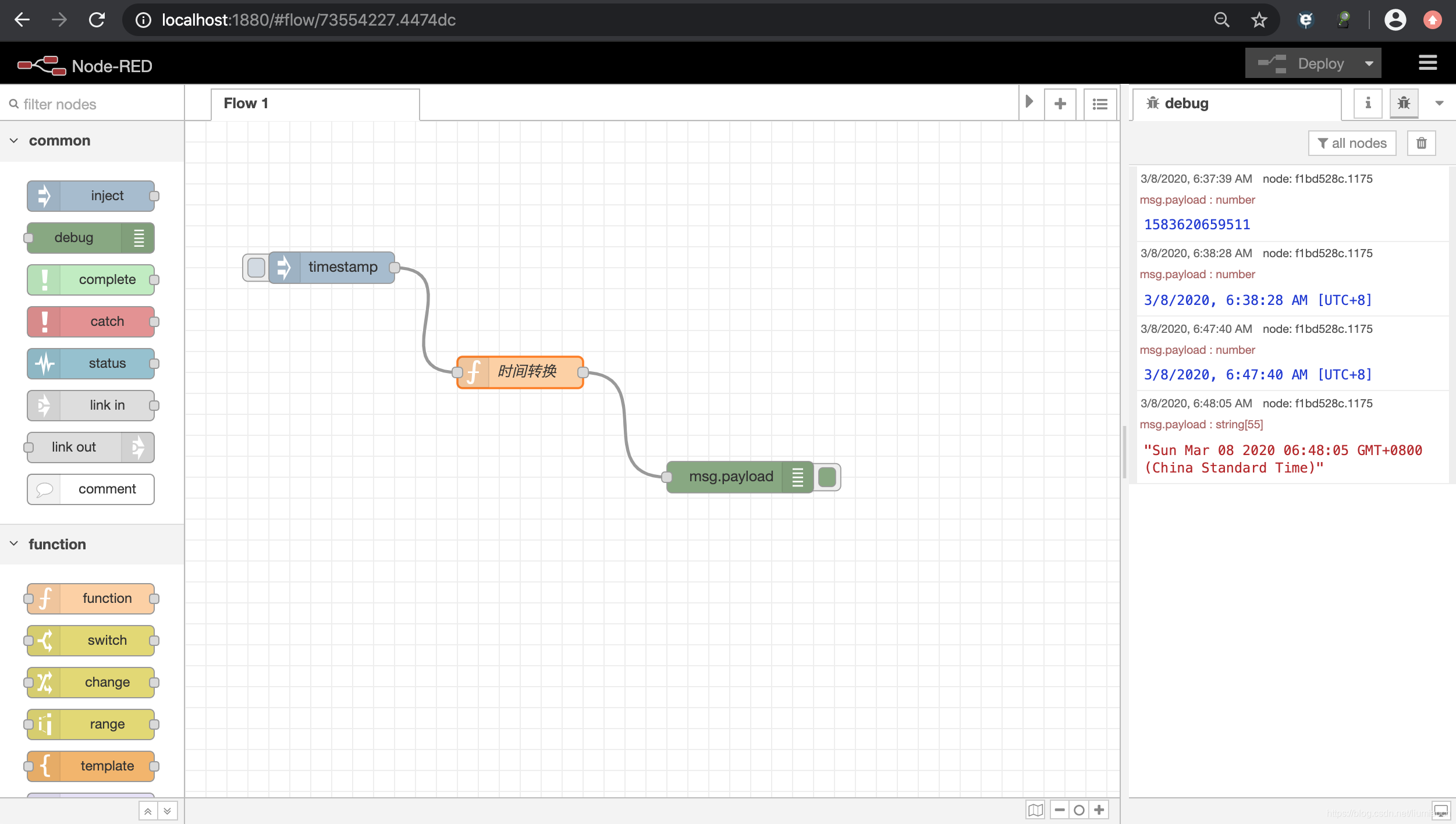 Inject Menu Node Red Node-RED使用指南:9:创建示例:Inject&Debug&Function_node red function-CSDN博客